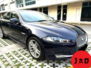 JAGUAR XF 2015 BLUE 2.0L
