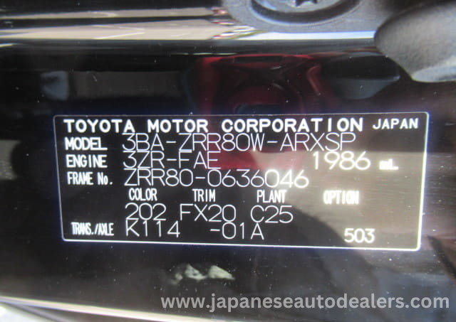 
								Toyota Noah SI WXB full									
