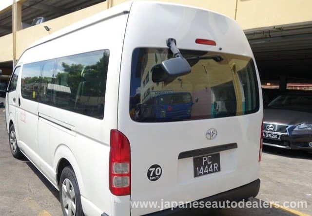 
								2012 TOYOTA HIACE COMMUTER HIACE HIROOF full									